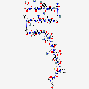 Chemical structure of Acetyl-β-Endorphin (human)