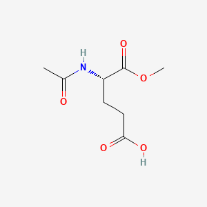 Chemical structure of Ac-Glu-OMe