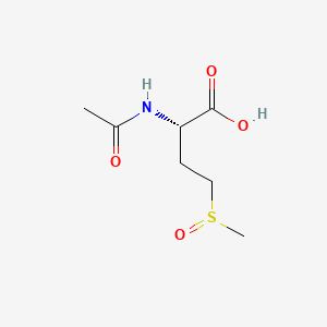 Chemical structure of Ac-Met(O)-OH
