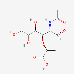 Chemical structure of Ac-muramic acid