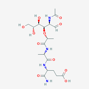 Chemical structure of Muramyl Dipeptide