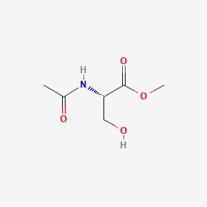 Chemical structure of Ac-Ser-OMe