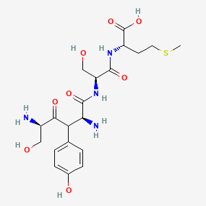 Chemical structure of ACTH (1-4)