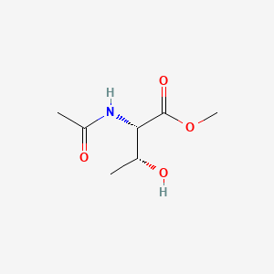 Chemical structure of Ac-Thr-OMe