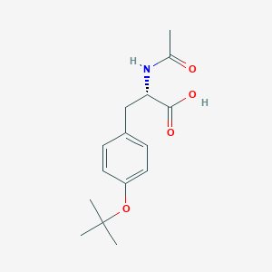 Chemical structure of Ac-Tyr(tBu)-OH