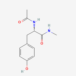 Chemical structure of Ac-Tyr-NHMe