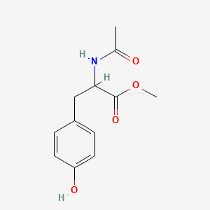 Chemical structure of Ac-Tyr-OMe