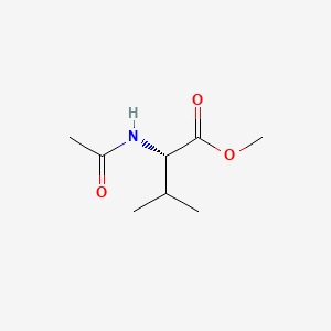 Chemical structure of Ac-Val-OMe