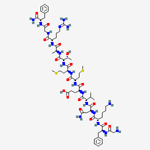 Chemical structure of Allatotropin