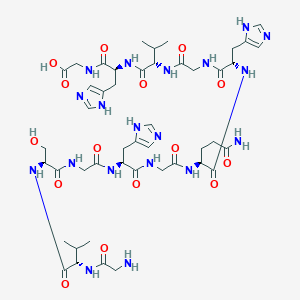 Chemical structure of Alloferon 2