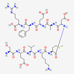 Chemical structure of Amyloid β/A4 Protein Precursor₇₇₀ (667-676)