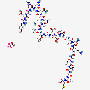 Chemical structure of Amyloid β-Protein (10-35)
