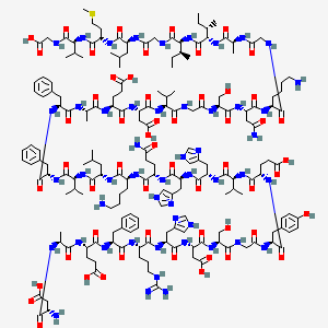 Chemical structure of Amyloid β-Protein (1-37)