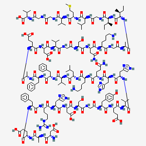 Chemical structure of Amyloid β-Protein (1-39)