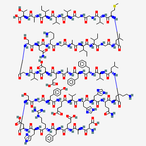 Chemical structure of Amyloid β-Protein (1-43)