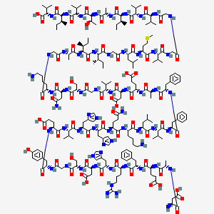Chemical structure of Amyloid β-Protein (1-46)
