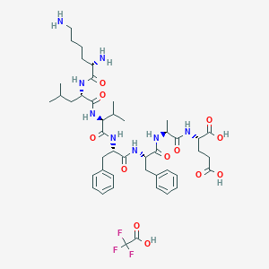 Chemical structure of Klvffae