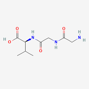Chemical structure of Amyloid β-Protein (37-39)