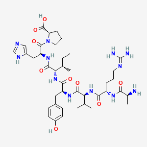 Chemical structure of Alamandine
