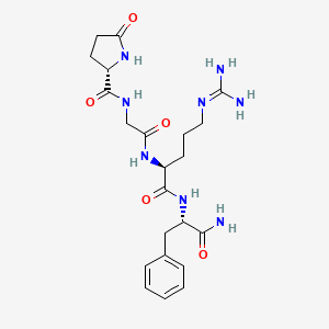 Chemical structure of Antho-RFamide