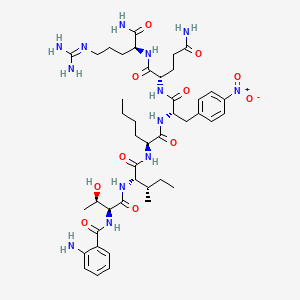 Chemical structure of Anthranilyl-HIV Protease Substrate