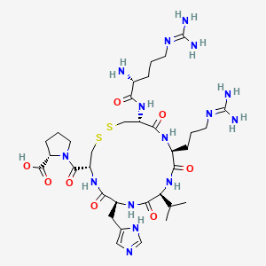 Chemical structure of Antistasin-Related Peptide