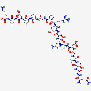 Chemical structure of Anxiety Peptide