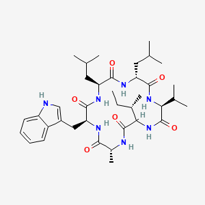 Chemical structure of Baceridin