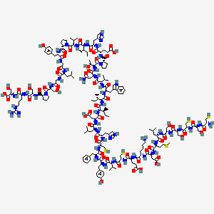 Chemical structure of Big Endothelin-1 (1-39), porcine