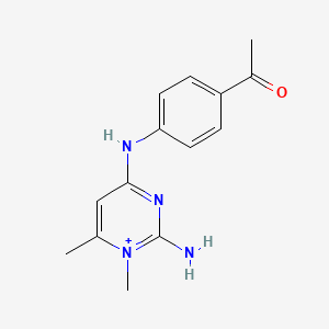 Chemical structure of Biotinyl-CRF (human, rat)