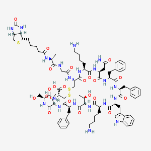 Chemical structure of Biotinyl-Somatostatin-14