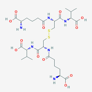 Chemical structure of Bis-ACV