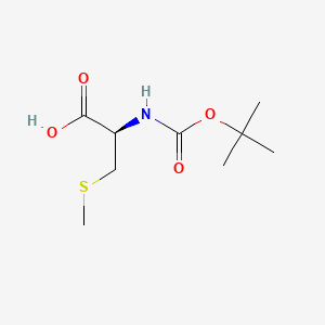 Chemical structure of Boc-Cys(Me)-OH