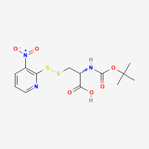Chemical structure of Boc-Cys(NPys)-OH