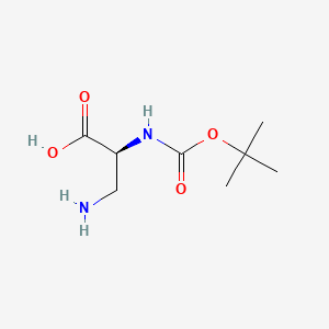 Chemical structure of Boc-Dap-OH