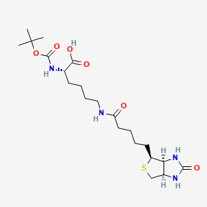 Chemical structure of Boc-Biocytin