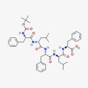 Chemical structure of Boc-Phe-D-Leu-Phe-D-Leu-Phe-OH