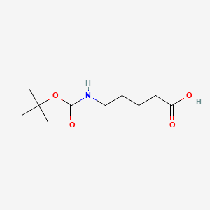 Chemical structure of Boc-δ-aminovaleric acid
