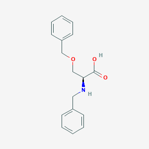Chemical structure of Bzl-Ser(Bzl)-OH