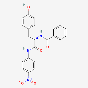 Chemical structure of Bz-Tyr-pNA
