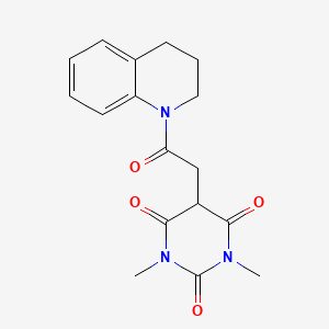 Chemical structure of C5a Anaphylatoxin (human)