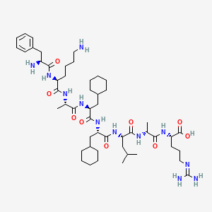 Chemical structure of C5a Inhibitory Sequence