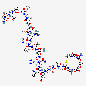 Chemical structure of Calcitonin, porcine