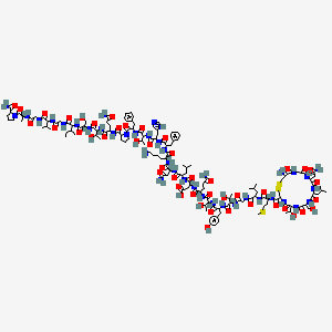 Chemical structure of Calcitonin-rat