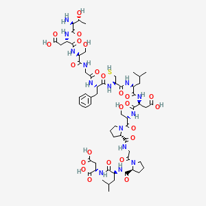 Chemical structure of Cdc25A (80-93) (human)