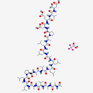 Chemical structure of Cell-permeable Caspase-3 Inhibitor I