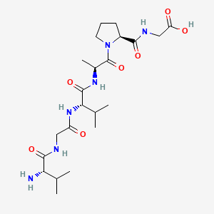 Chemical structure of Chemotactic Domain of Elastin