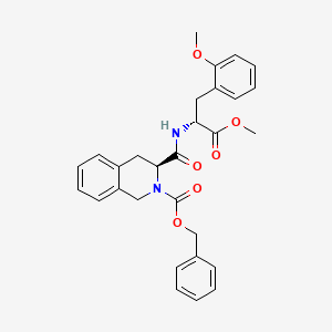 Chemical structure of Cholecystokinin-33 (human)
