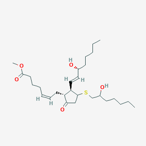Chemical structure of Copeptin (human)