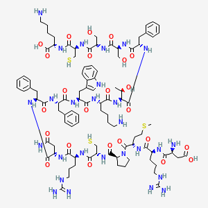 Chemical structure of Cortistatin-17 (human)